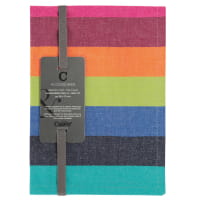 Cawö Home Geschirrtücher Cuisine Lifestyle Blockstreifen 7058 - Farbe: multicolor dunkel - 84 - 50x7