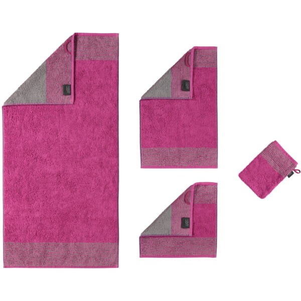 Cawö - Luxury Home Two-Tone 590 - Farbe: beere - 87