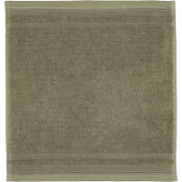 Möve Handtücher Wellbeing Perlstruktur - Farbe: sea grass - 677 - Seiflappen 30x30 cm