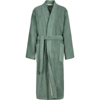 Cawö Home Bademäntel Damen Kimono Uni 826 - Farbe: fjord - 47