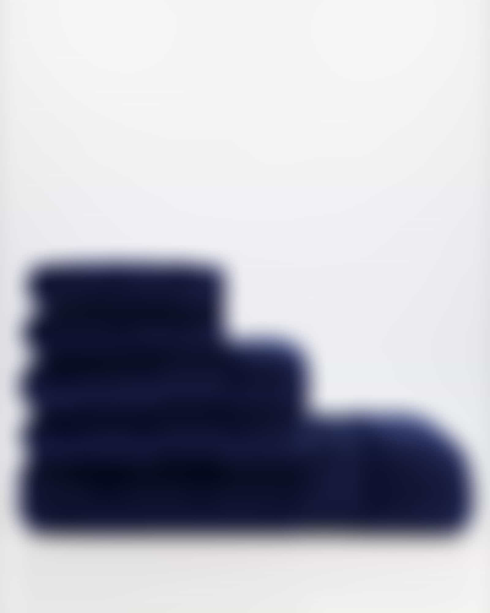 Cawö - Noblesse Uni 1001 - Farbe: 133 - navy - Gästetuch 30x50 cm