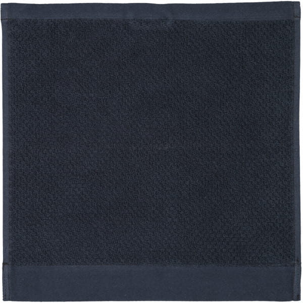 Rhomtuft - Handtücher Baronesse - Farbe: schwarz - 15 - Seiflappen 30x30 cm