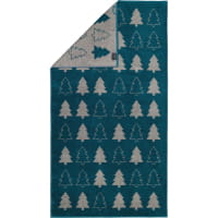 Cawö Christmas Edition Tannenbäume 958 - Farbe: smaragd - 44