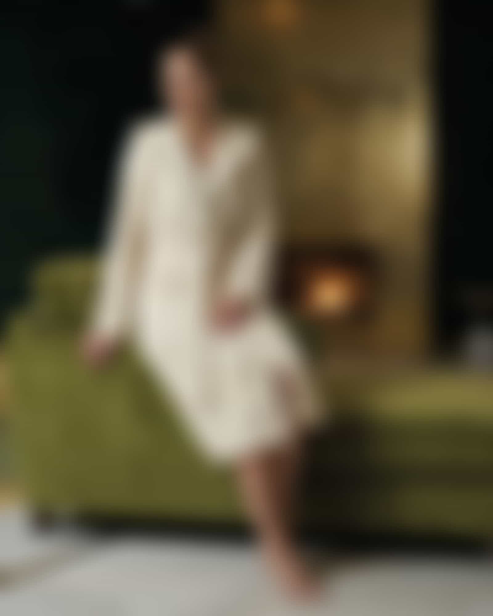 Vossen Bademäntel Unisex Kapuze Balance Samu - Farbe: sand - 6040 Detailbild 2