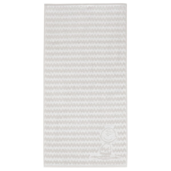 Vossen Handtücher PEANUTS Charlie Brown - Farbe: pearl grey - 0003 - Duscht günstig online kaufen
