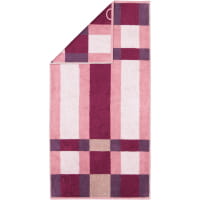 Cawö Handtücher Delight Karo 6219 - Farbe: blush - 22 - Handtuch 50x100 cm