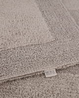 Möve Badteppiche Doubleface - Farbe: silver grey - 823 - 60x100 cm