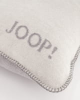 JOOP! Kissenhülle Uni-Doubleface - Größe: 50x50 cm - Farbe: Rauch-Graphit