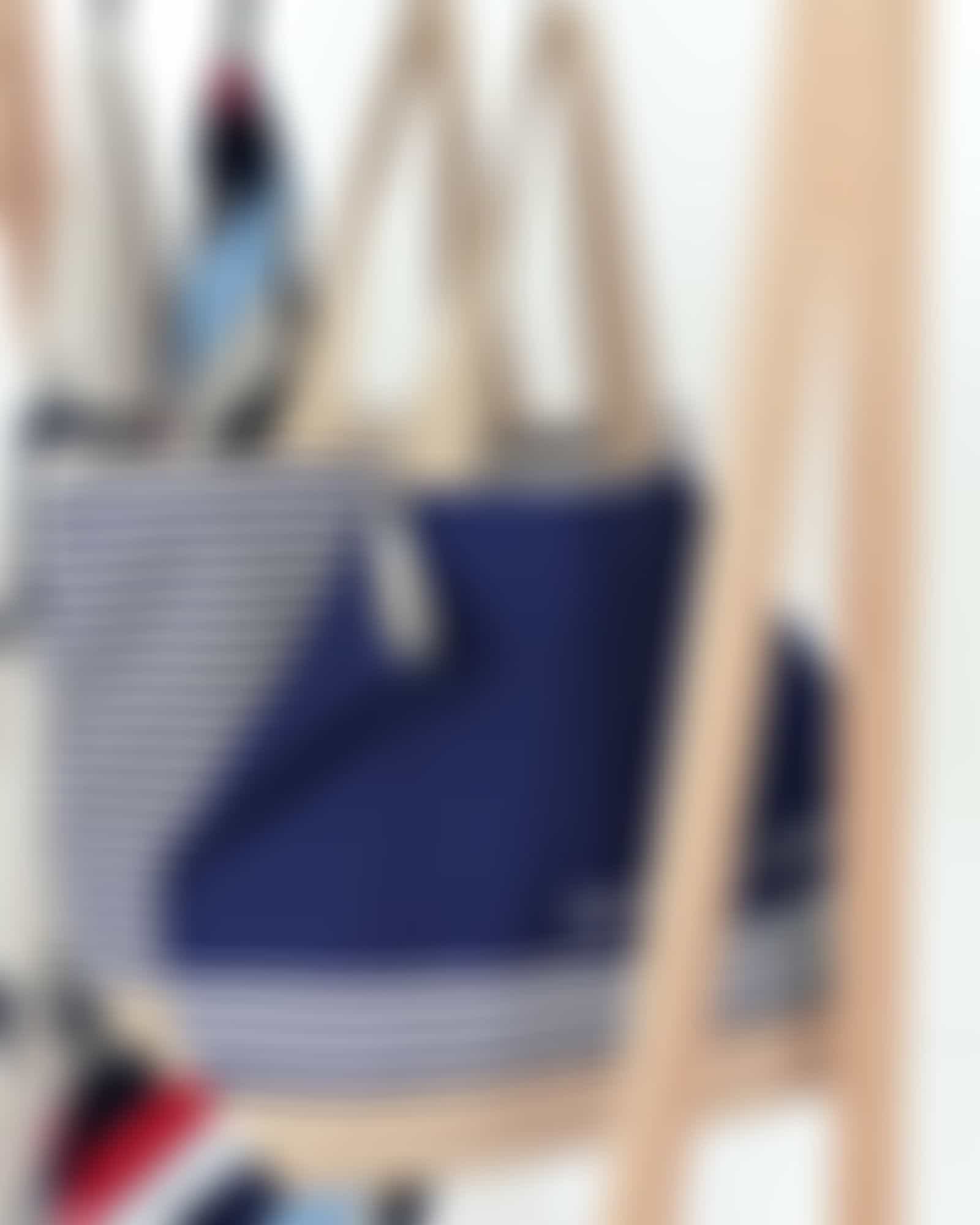 Cawö Beachbags Canvas Streifen 55700 - Farbe: marine - 13 - 40x55 cm Detailbild 3