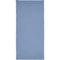 Möve Handtücher Piquée - Farbe: steel blue - 847 - Handtuch 50x100 cm