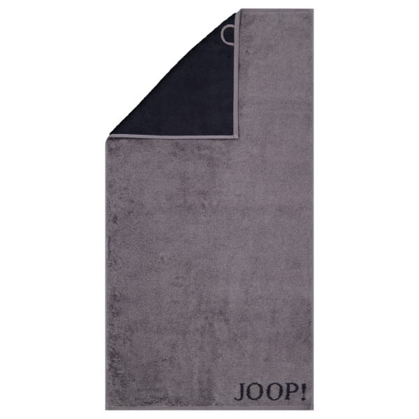 JOOP! Handtücher New Classic Doubleface 1720 - Farbe: Basalt - 79 - Handtuch 50x100 cm