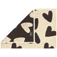 Cawö Handtücher Heart Beats Hearts 6275 - Farbe: basalt - 37 Cawö Handtücher Heart Beats Hearts 6275 - Farbe: basalt - 37