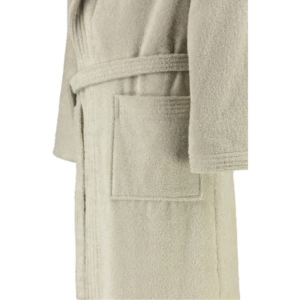 Rhomtuft - Bademantel Sir & Lady - Unisex - Farbe: stone - 320 - S