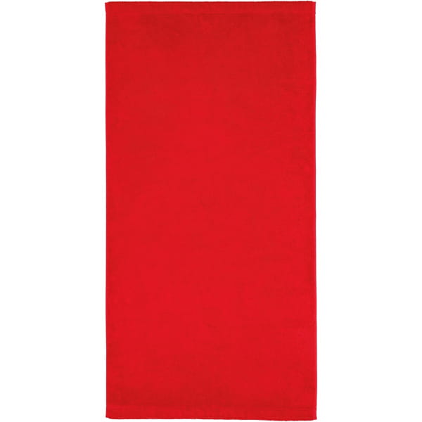 Cawö - Life Style Uni 7007 - Farbe: rot - 203 - Handtuch 50x100 cm