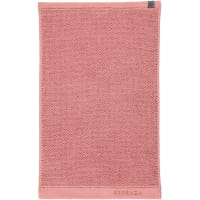 Essenza Connect Organic Uni - Farbe: rose - Waschhandschuh 16x22 cm