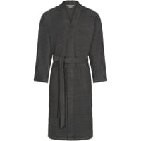 Cawö Bademäntel Herren Kimono PURE Elements 6526 - Farbe: basalt - 740