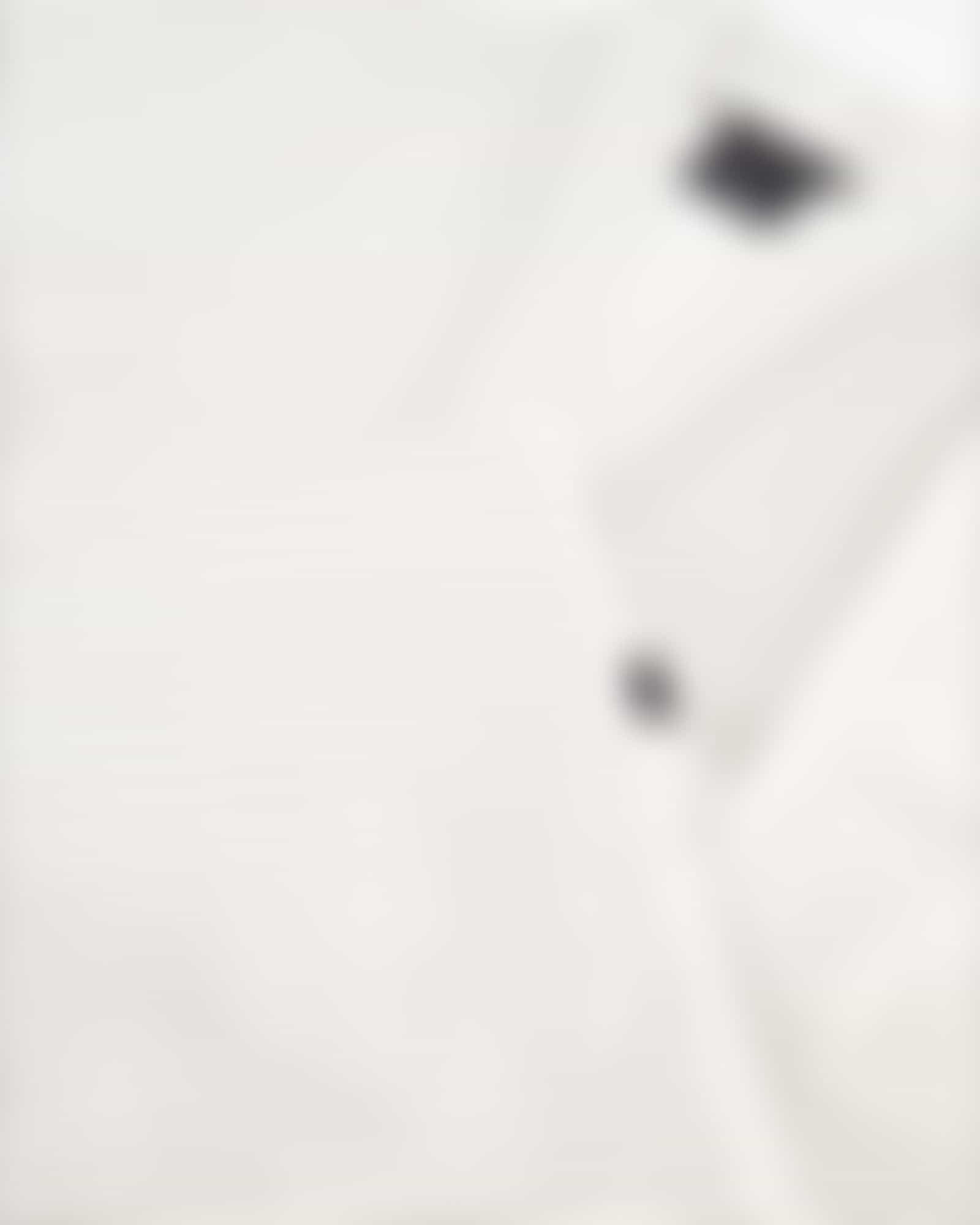 Cawö - Damen Bademantel Kurz Kimono 1214 - Farbe: weiß-silber - 76 - XS