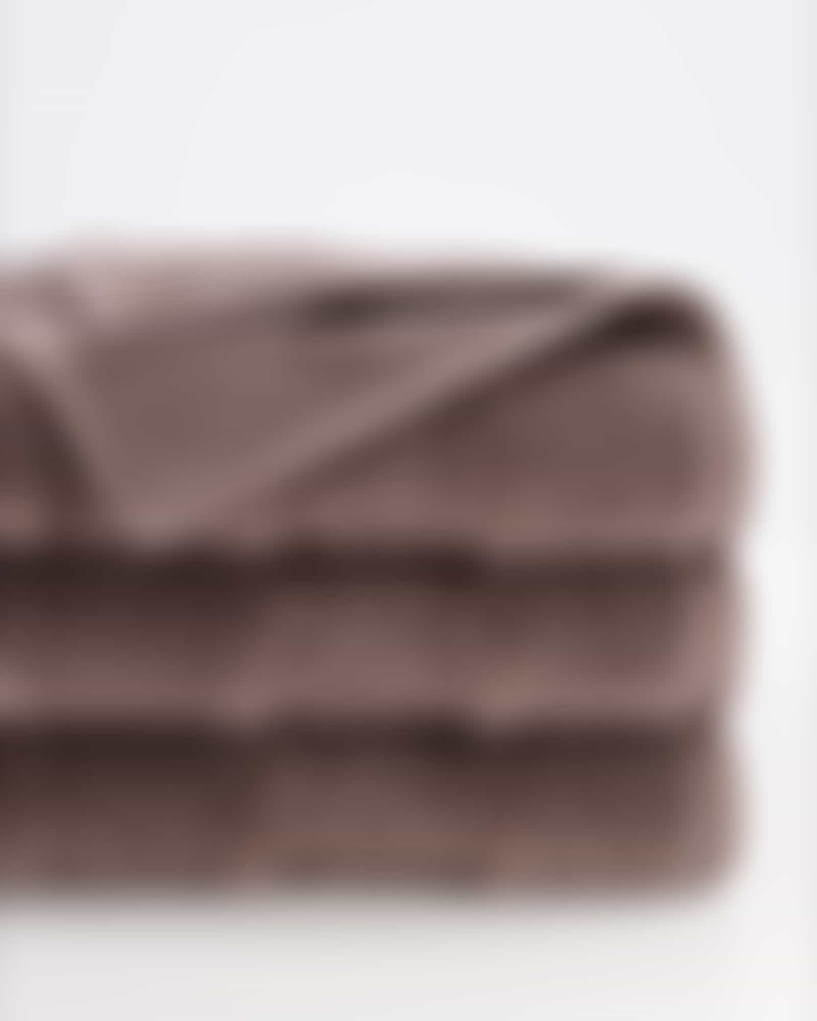 Cawö Handtücher Noblesse Uni 1001 - Farbe: walnuss - 348 - Waschhandschuh 16x22 cm Detailbild 1