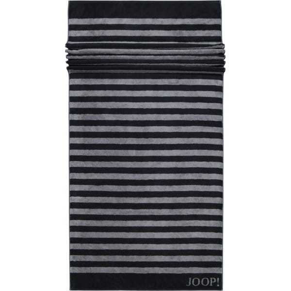 JOOP! Classic - Stripes 1610 - Farbe: Schwarz - 90 - Saunatuch 80x200 cm