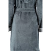 Esprit Damen Bademantel Cosy Kapuze - Farbe: grey - 003 - XL