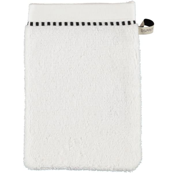 Esprit Box Solid - Farbe: white - 030 - Waschhandschuh 16x22 cm