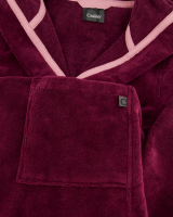 Cawö Home Bademäntel Damen Kapuze Cawö Home 825 - Farbe: burgund - 88