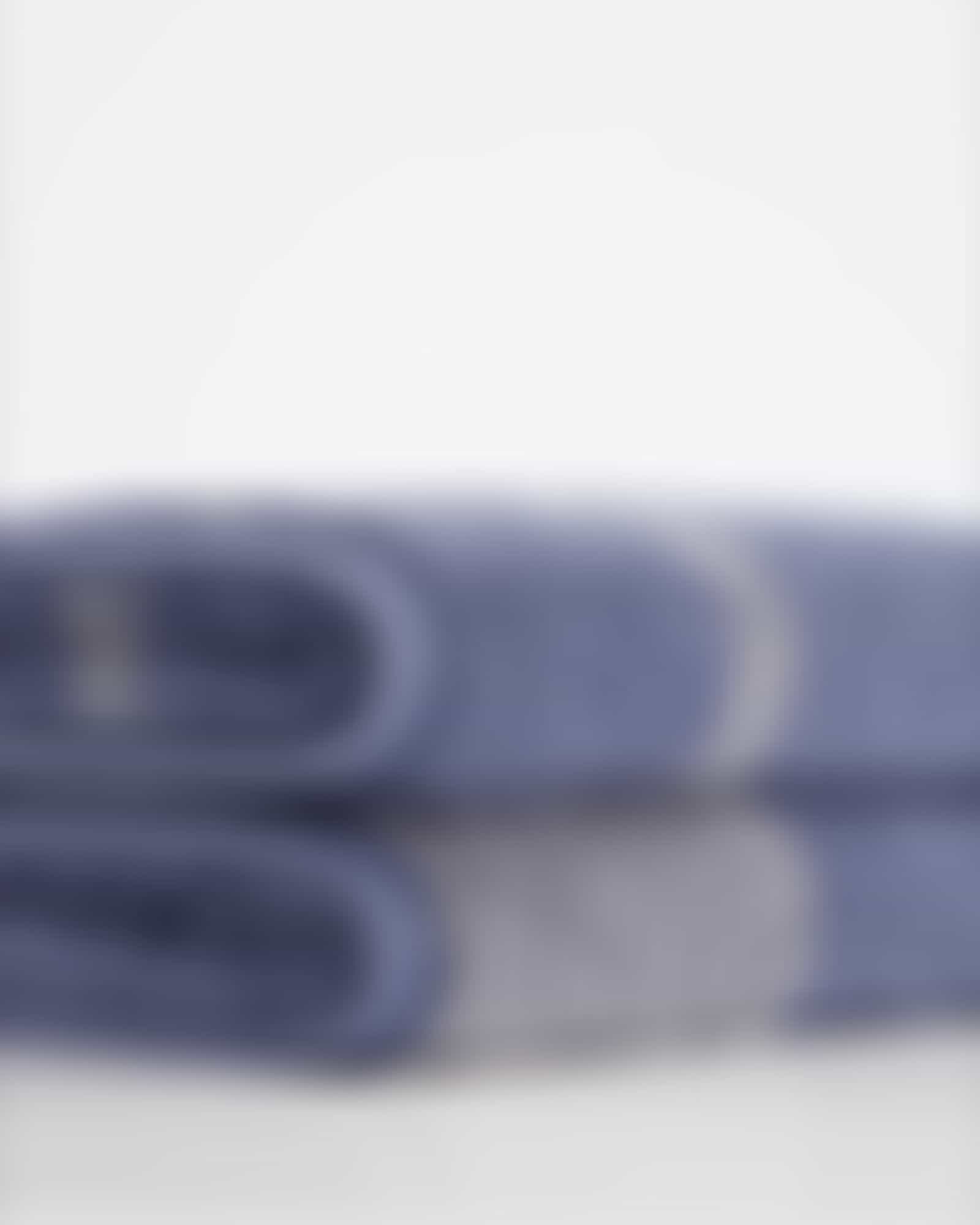 Cawö - Luxury Home Two-Tone Grafik 604 - Farbe: nachtblau - 10 - Duschtuch 80x150 cm