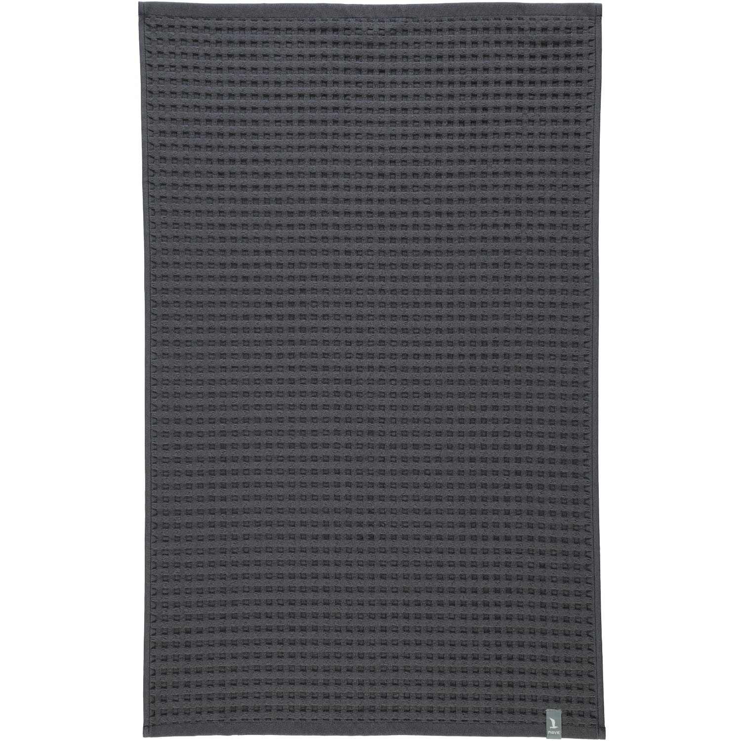 Möve - Waffelpiquée - Farbe: graphite - 842 (1-0605/8762) - Handtuch 50x100  cm | Möve Handtücher | Möve | Marken