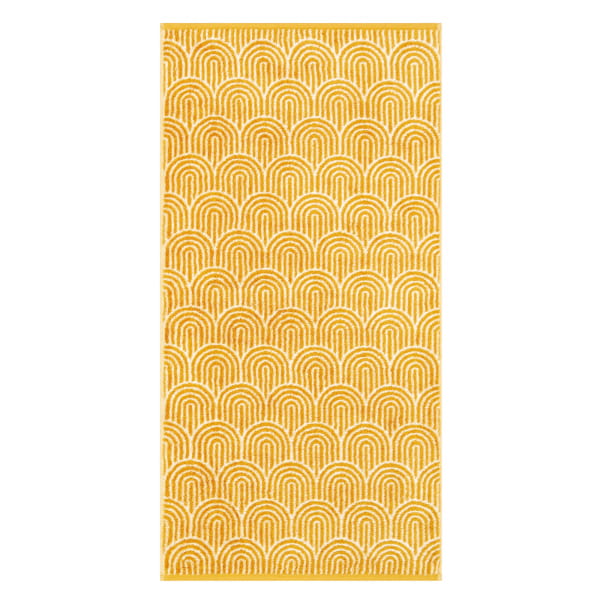 Cawö Handtücher Maison Bögen 6268 - Farbe: gold - 35 - Gästetuch 30x50 cm günstig online kaufen