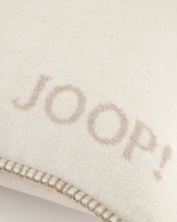JOOP! Kissenhülle Melange-Doubleface - Größe: 50x50 cm - Farbe: Natur-Sand