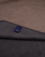 JOOP! Wohndecke Uni-Doubleface - Größe: 150x200 cm - Farbe: Taupe-Anthrazit