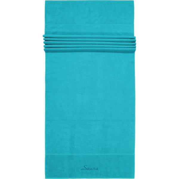 frottana Saunatücher Pearl - Farbe: ocean - 460 - 80x200 cm