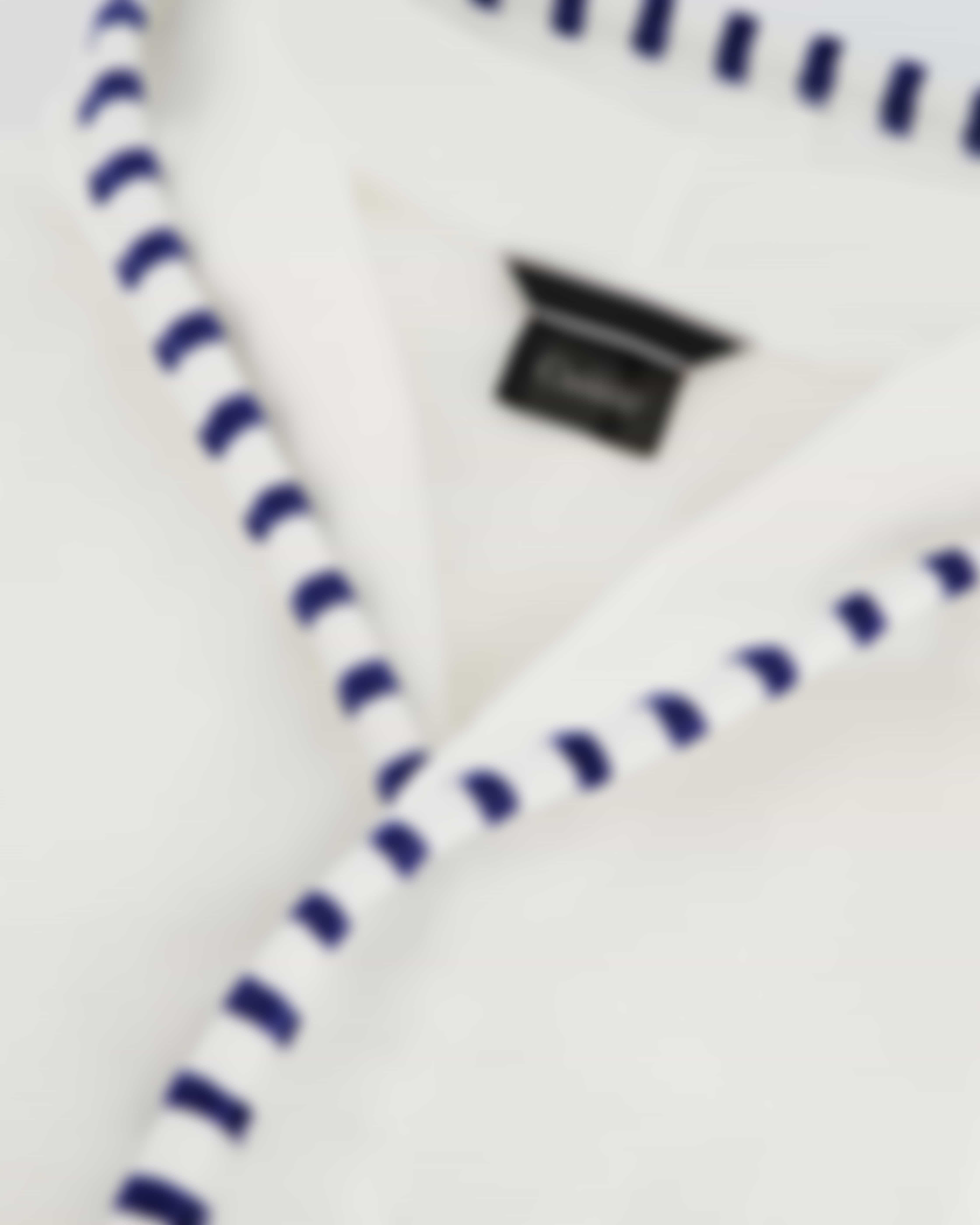 Cawö Home Bademäntel Damen Kapuze Breton 848 - Farbe: weiß - 600 Detailbild 3