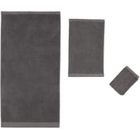 Essenza Connect Organic Uni - Farbe: grey - Handtuch 60x110 cm