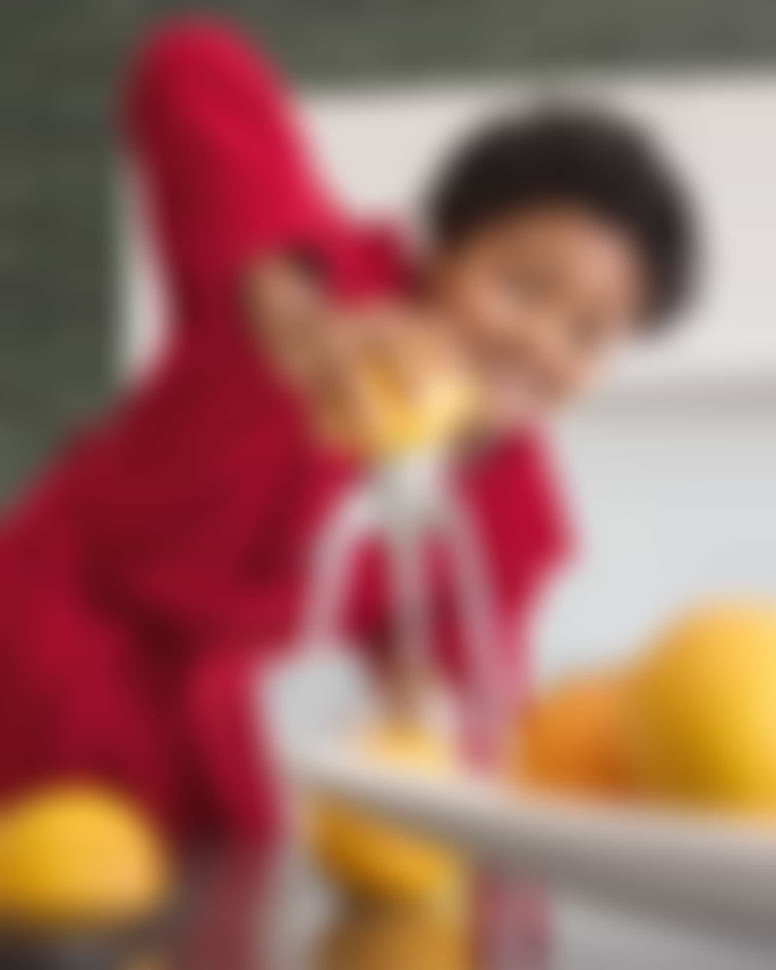 Möve Kinderbademäntel Kapuze Superwuschel Kids & Teens - Farbe: ruby - 075 Detailbild 1