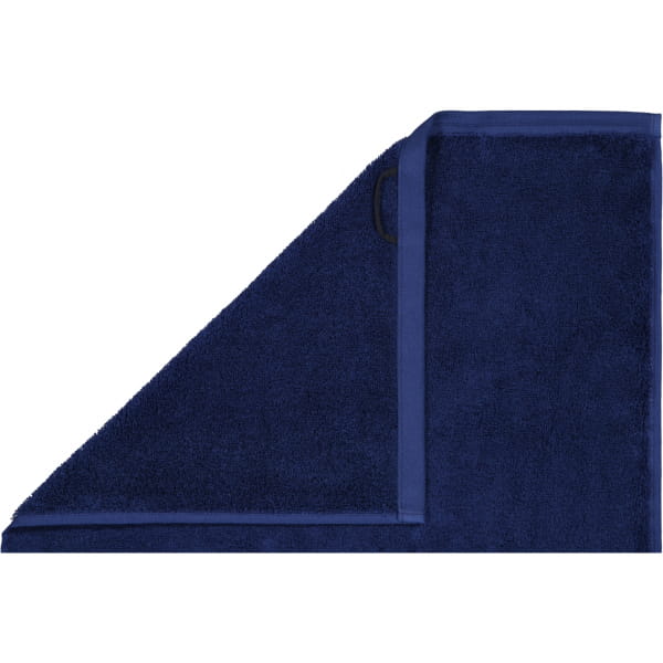Vossen Handtücher Vegan Life - Farbe: marine blau - 4930 - Seiflappen 30x30 cm