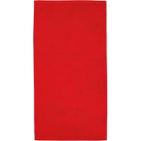 Cawö - Life Style Uni 7007 - Farbe: rot - 203 - Seiflappen 30x30 cm