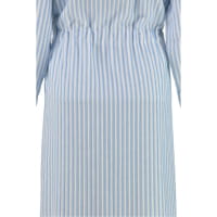 Cawö - Damen Bademantel kurz Kapuze TG RV 6416 - Farbe: mittelblau - 11