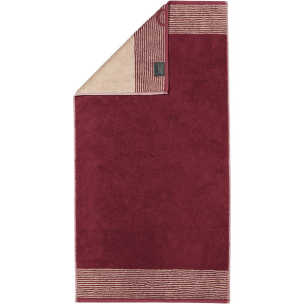 Cawö Handtücher Luxury Home Two-Tone 590 - Farbe: bordeaux - 23