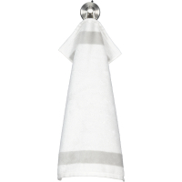 Villeroy &amp; Boch Handtücher Luxury Double 2560 - Farbe: brilliant white - 76 - Gästetuch 30x50 cm