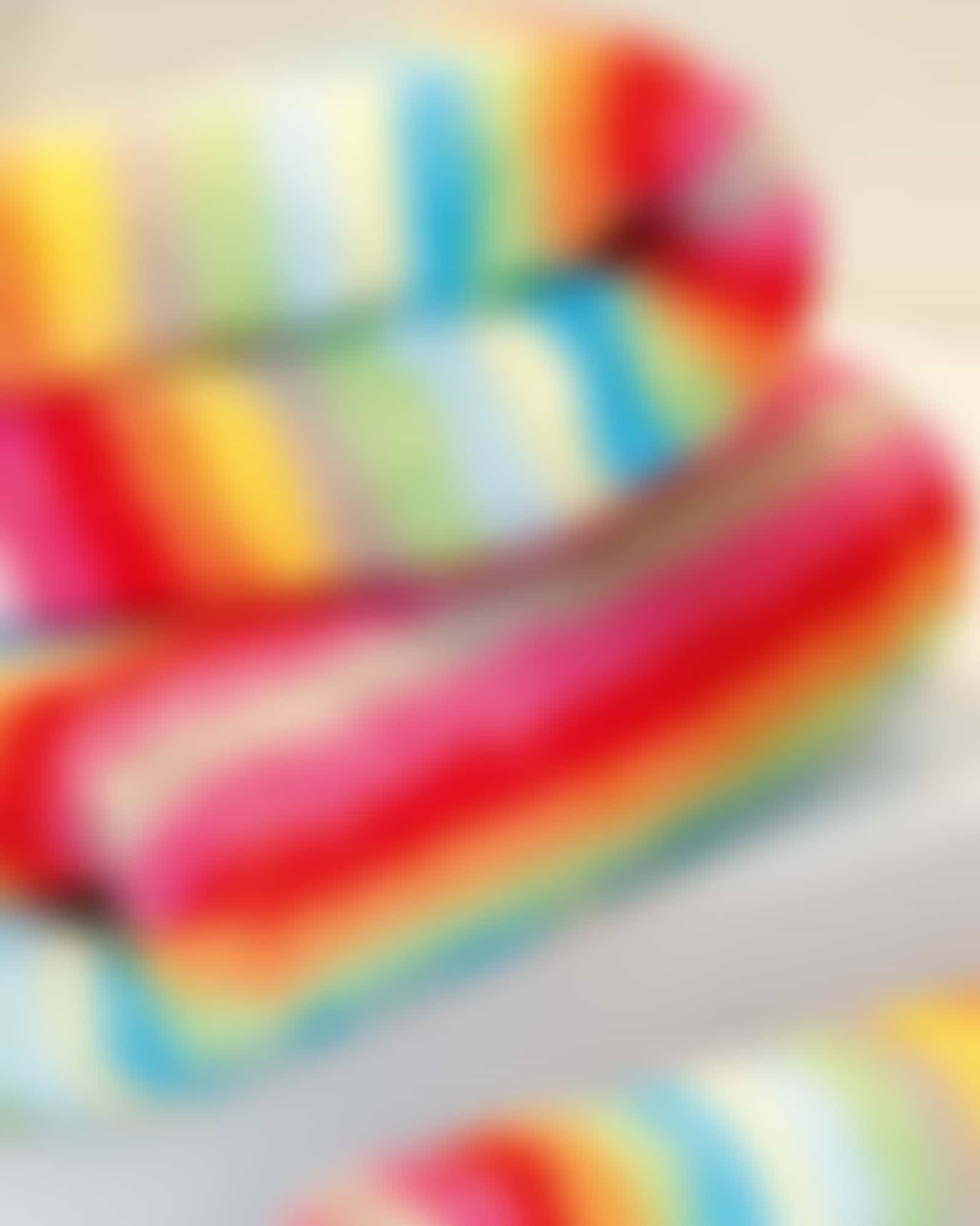 Cawö - Life Style Streifen 7008 - Farbe: 25 - multicolor - Seiflappen 30x30 cm Detailbild 3