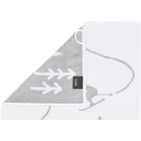 Cawö Handtücher WINTER EDITION Skifahrer 6272 - Farbe: weiß/platin - 67