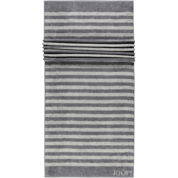 JOOP! Classic - Stripes 1610 - Farbe: Anthrazit - 77 - Saunatuch 80x200 cm