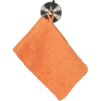 Cawö - Life Style Uni 7007 - Farbe: mandarine - 316 - Seiflappen 30x30 cm
