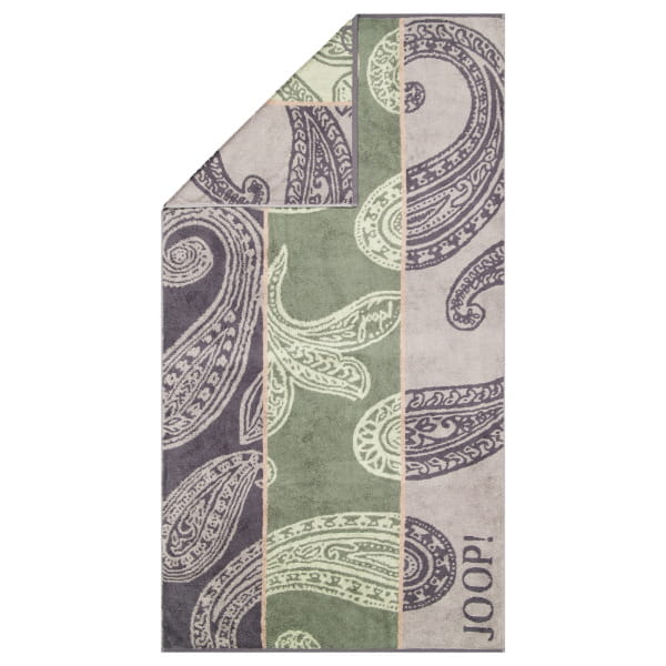 JOOP! Handtücher Contour Paisley 1714 - Farbe: Oliv - 47 - Duschtuch 80x150 cm