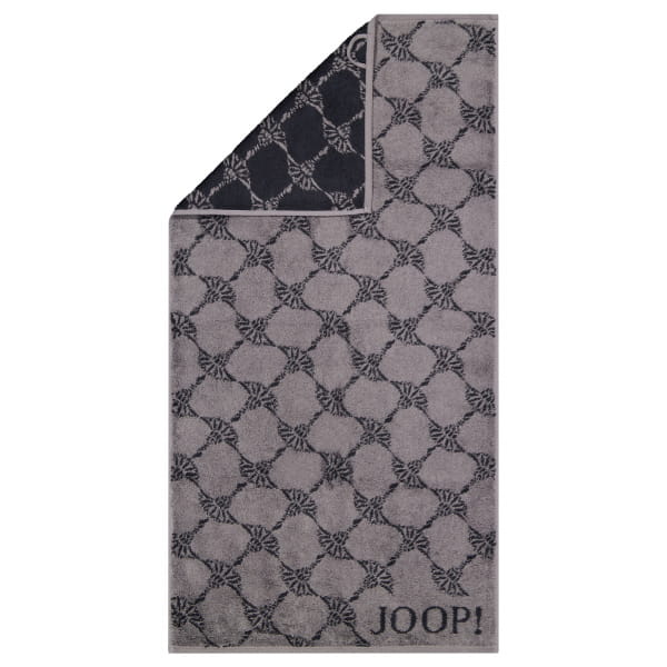JOOP! Handtücher New Classic Cornflower 1721 - Farbe: Basalt - 79 - Handtuch 50x100 cm