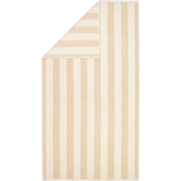 Cawö Handtücher Pure Stripes 6502 - Farbe: beige - 33 - Duschtuch 80x150 cm