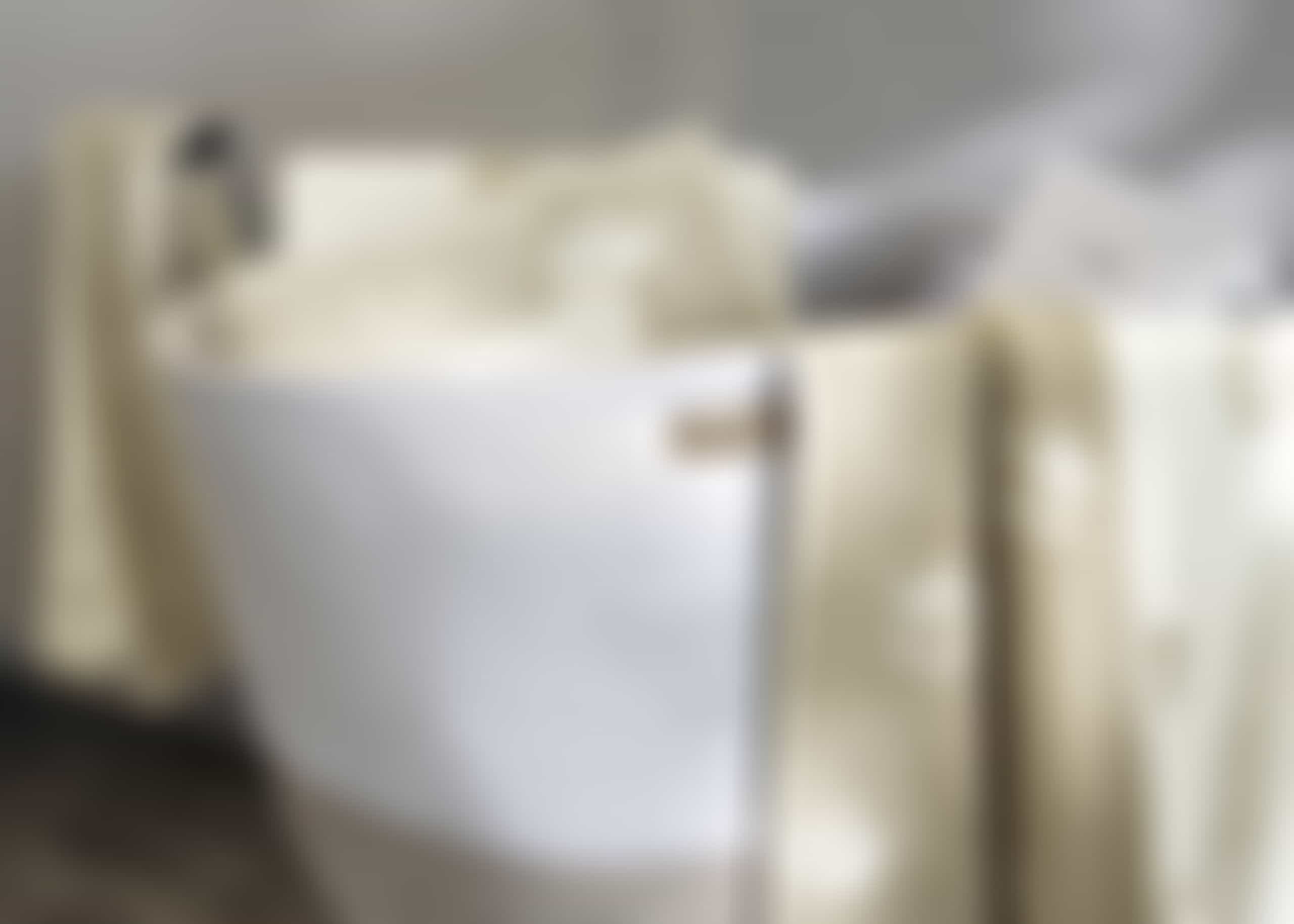 Cawö Home Geschirrtücher Cuisine WE LOVE DOGS Paws 6247 - Farbe: schwarz/beige - 93 - 50x70 cm