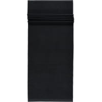 Rhomtuft - Handtücher Baronesse - Farbe: schwarz - 15 - Seiflappen 30x30 cm