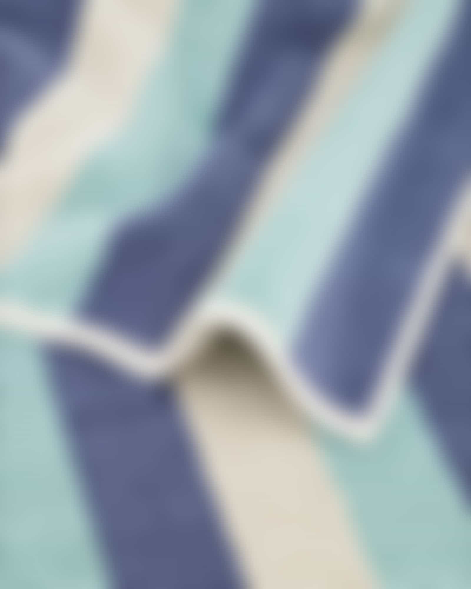 Cawö Handtücher Sense Blockstreifen 6205 - Farbe: nachtblau - 31 - Handtuch 50x100 cm